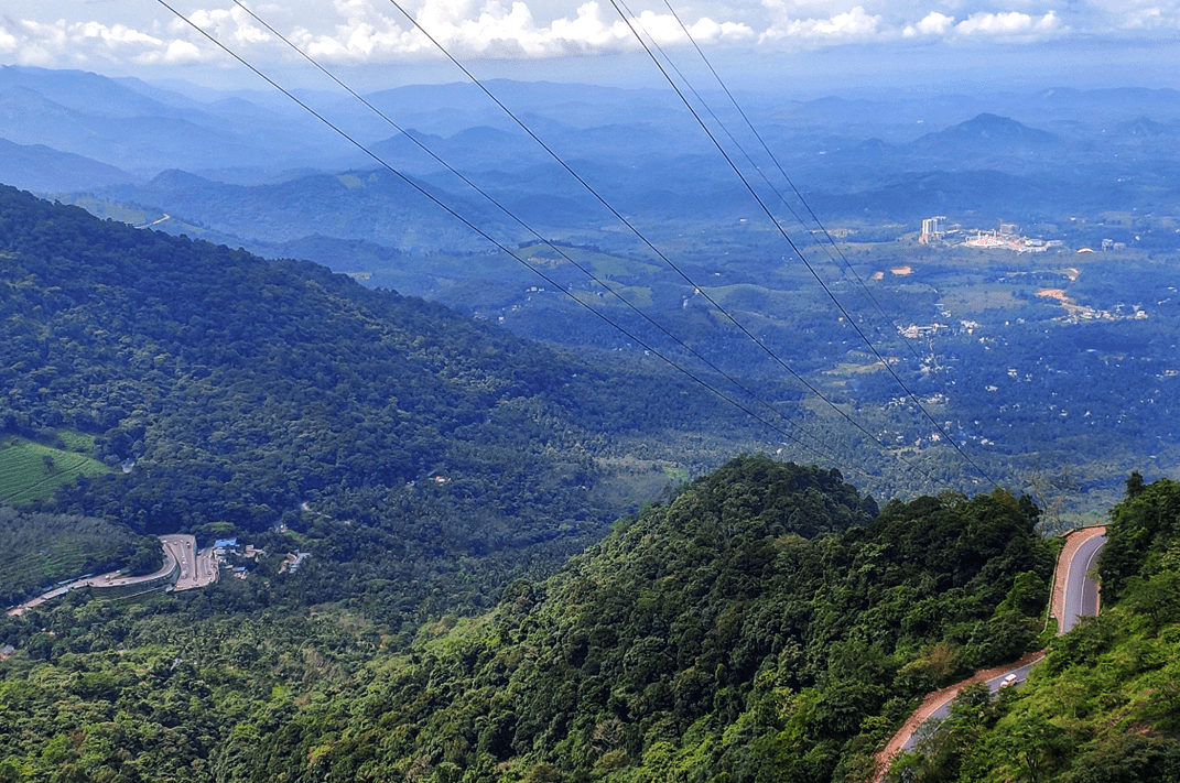 Valleys of Wayanad in Kerala